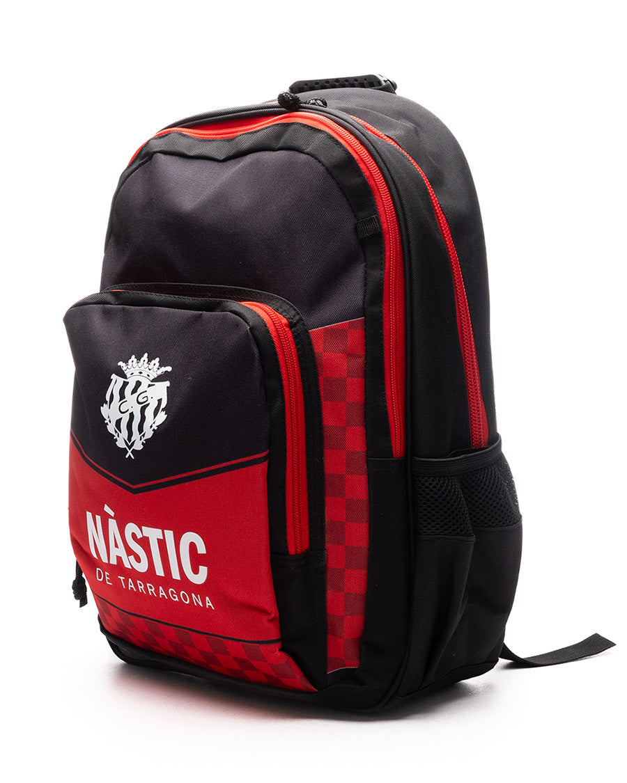 Mochila Gimnàstic de Tarragona Escolar Rojo-Negro