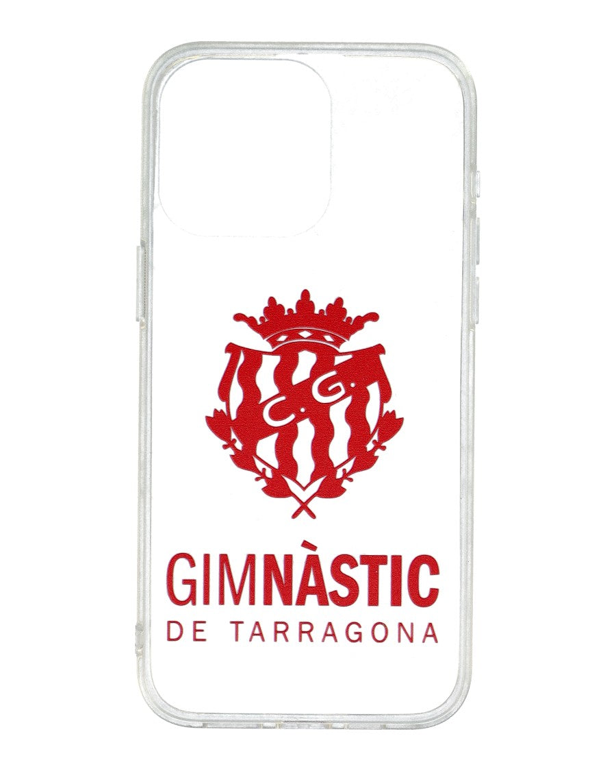 Carcasa Gimnàstic de Tarragona iPhone 15 Pro White