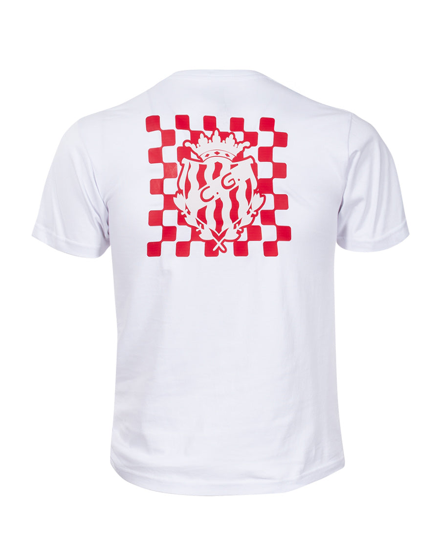 Camiseta Fanswear Escudo Blanca Niño