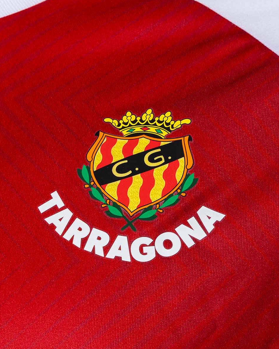 Camiseta Club Gimnàstic de Tarragona Primera Equipación 2024-2025 Niño