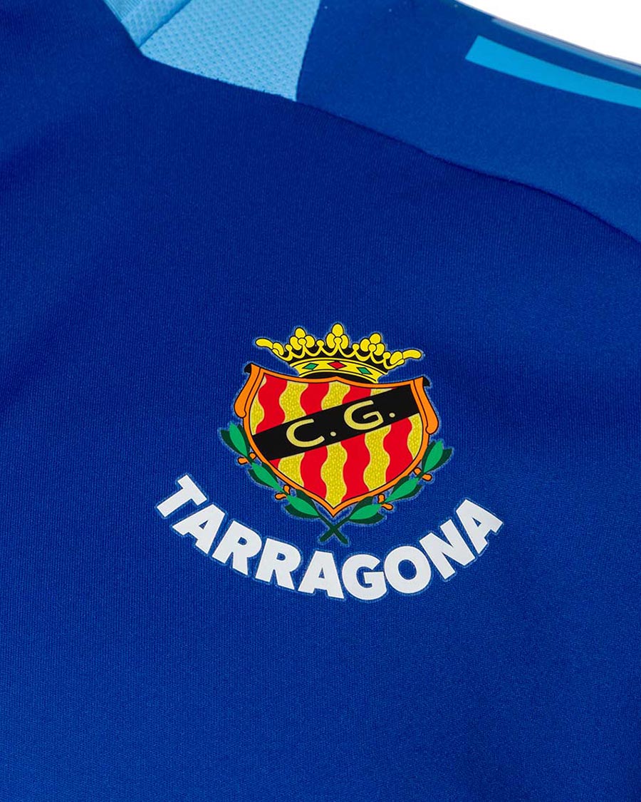 Sudadera Gimnàstic de Tarragona Training Jugadores 2024-2025 Niño