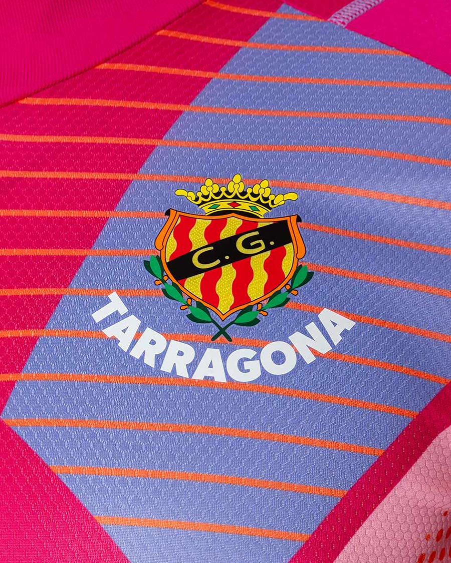 Camiseta Club Gimnàstic de Tarragona Portero Rosa 2024-2025