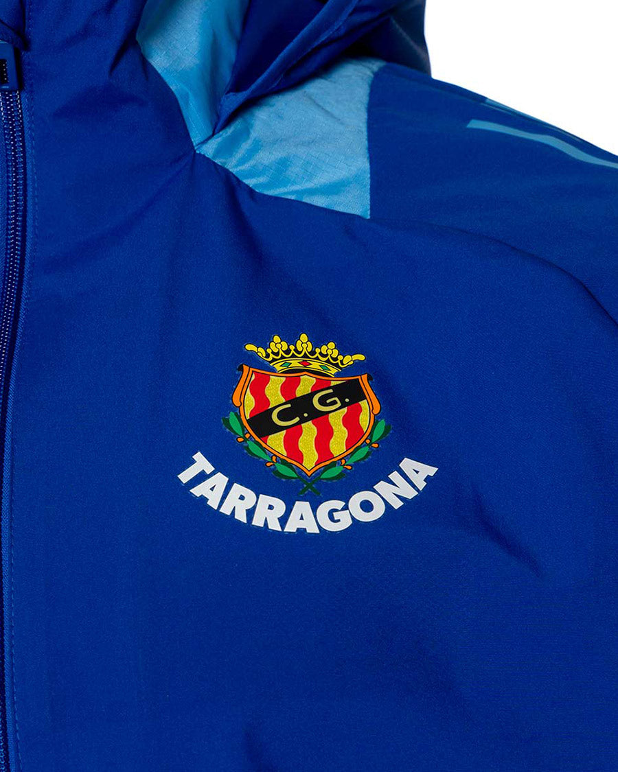 Chubasquero Gimnàstic de Tarragona Training Jugadores 2024-2025