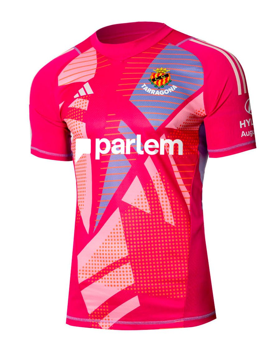 Camiseta Club Gimnàstic de Tarragona Portero Rosa 2024-2025