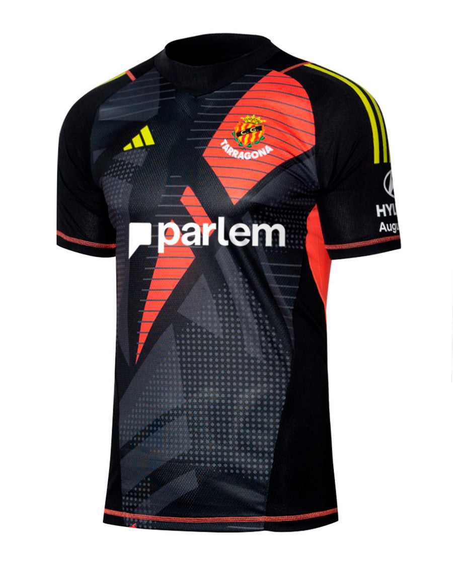 Camiseta Club Gimnàstic de Tarragona Portero Negra 2024-2025