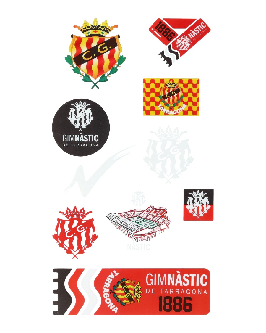 Stickers Club Gimnàstic de Tarragona Removibles