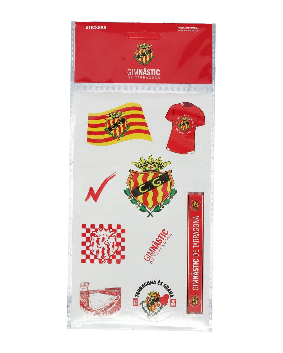 Stickers Club Gimnàstic de Tarragona Removibles